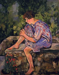 Joven mujer sentada, 1930